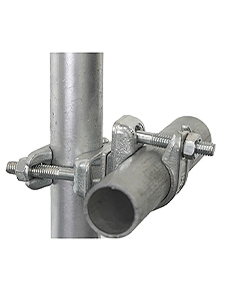 Scaffolding Pipes & Clamps (T-Shape)